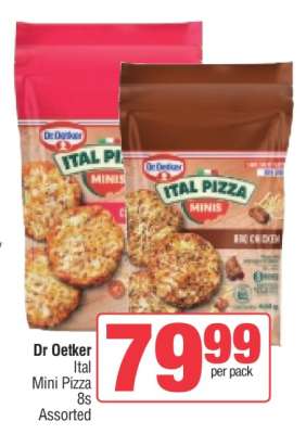 DR. OETKER Ital Mini Pizza