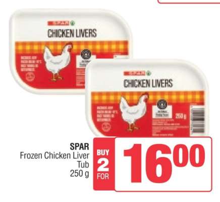 SPAR Frozen Chicken Liver