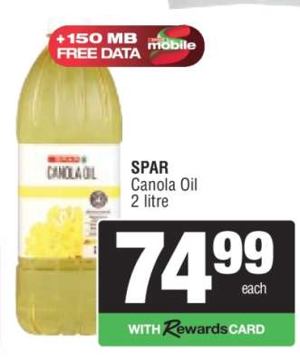 SPAR Canola Oil