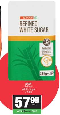SPAR Refined White Sugar