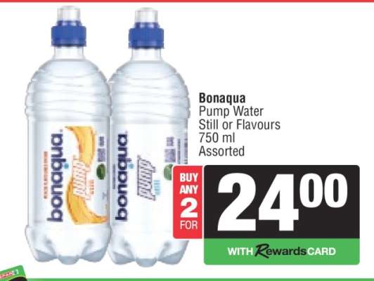 Bonaqua Pump Water