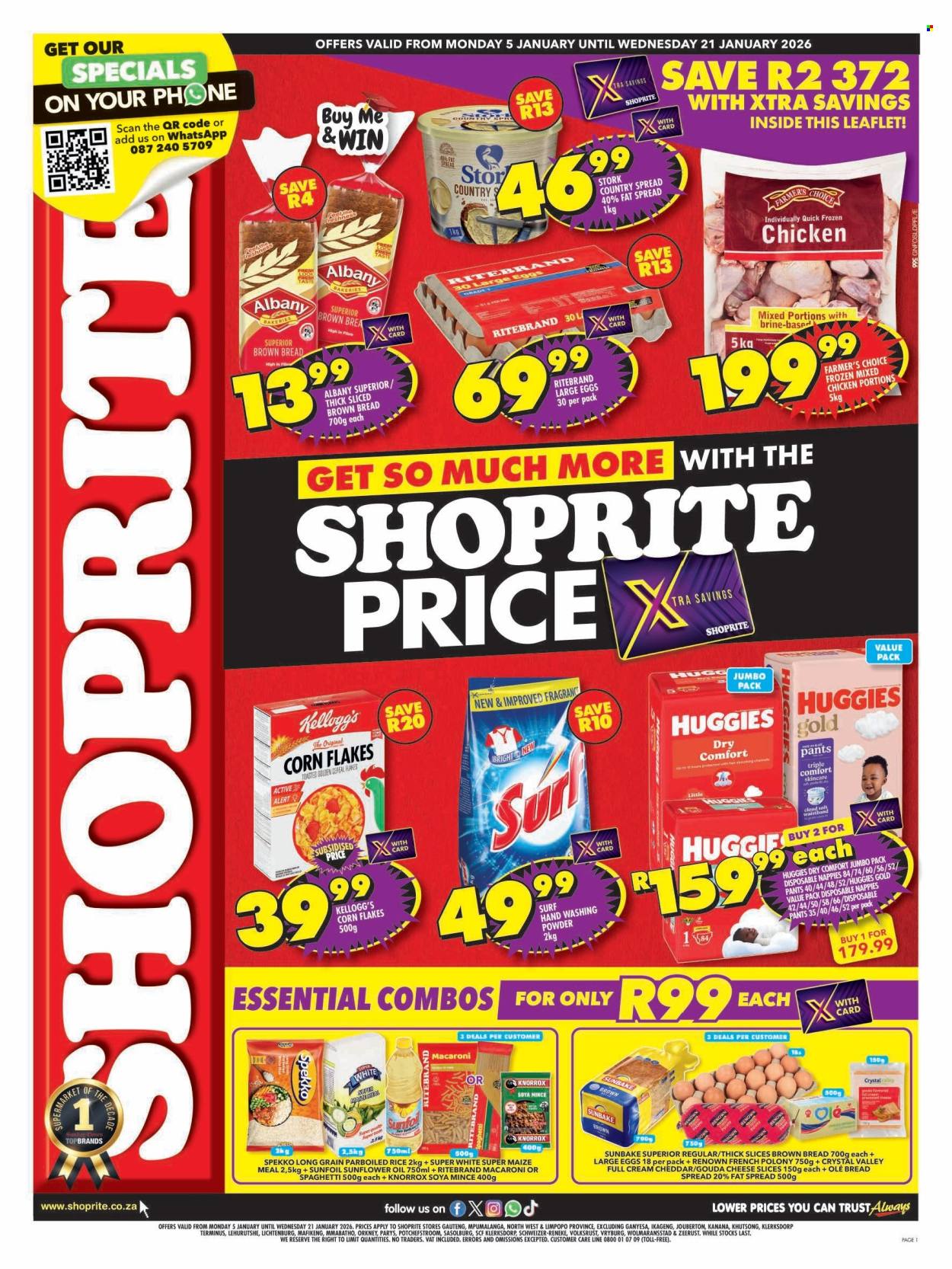 Shoprite specials - 05/01/2026 - 21/01/2026. Page 1