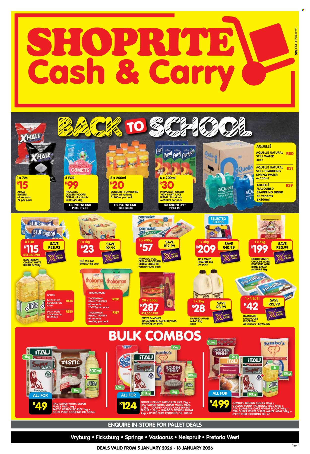 Shoprite specials - 05/01/2026 - 18/01/2026. Page 1