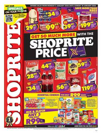 Shoprite catalogue  - 05/01/2026 - 18/01/2026.