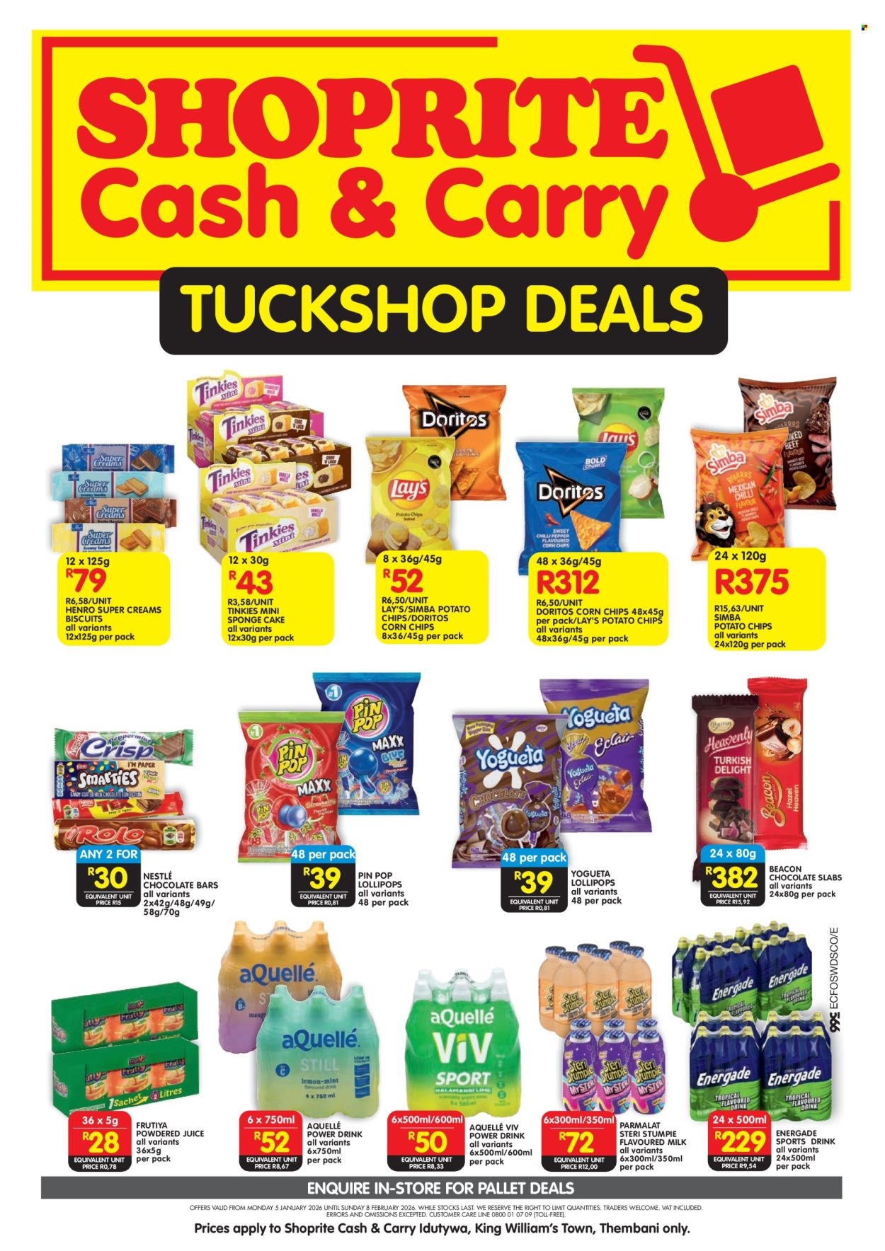 Shoprite specials - 05/01/2026 - 08/02/2026. Page 1