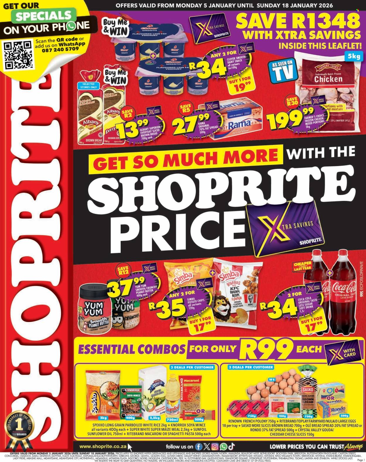 Shoprite specials - 05/01/2026 - 18/01/2026. Page 1