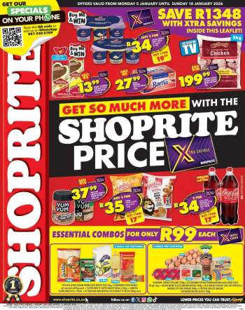 Shoprite catalogue  - 05/01/2026 - 18/01/2026.