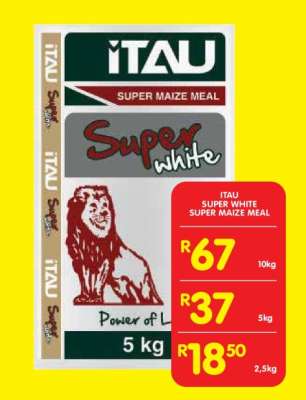 ITAU Super White Super Maize Meal
