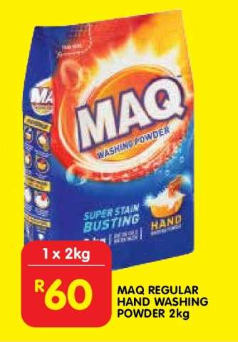 MAQ Regular Hand Washing Powder 2kg