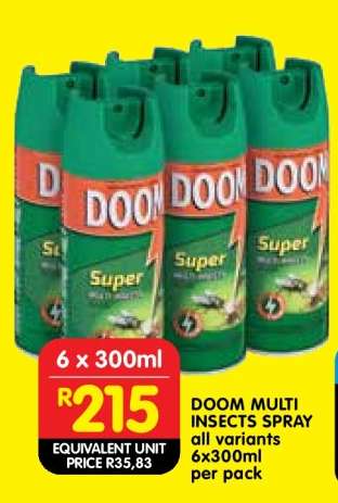 DOOM MULTI INSECTS SPRAY