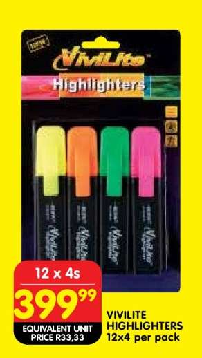 VIVILITE HIGHLIGHTERS