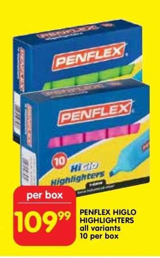 PENFLEX HIGLO HIGHLIGHTERS