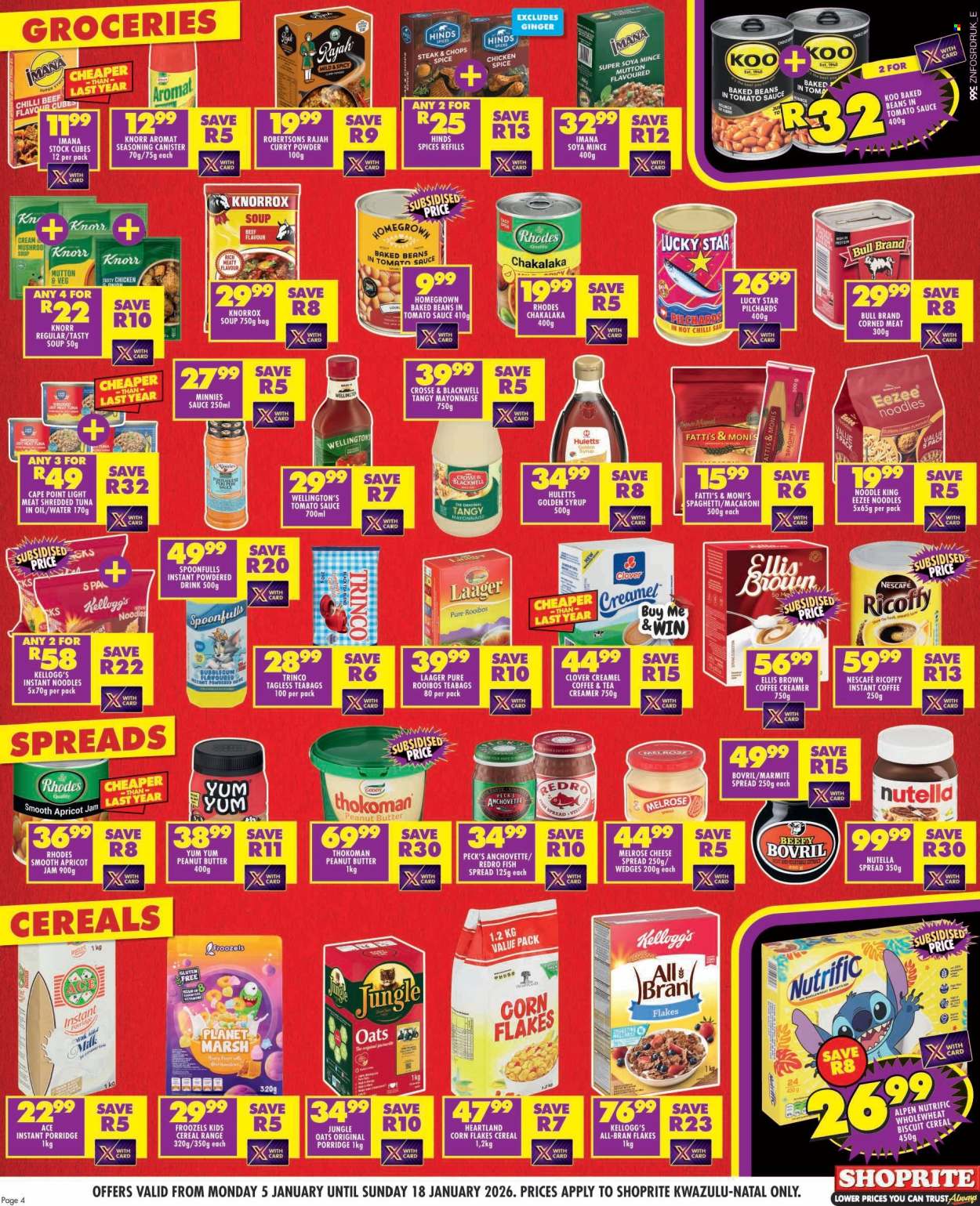 Shoprite specials - 05/01/2026 - 18/01/2026. Page 4