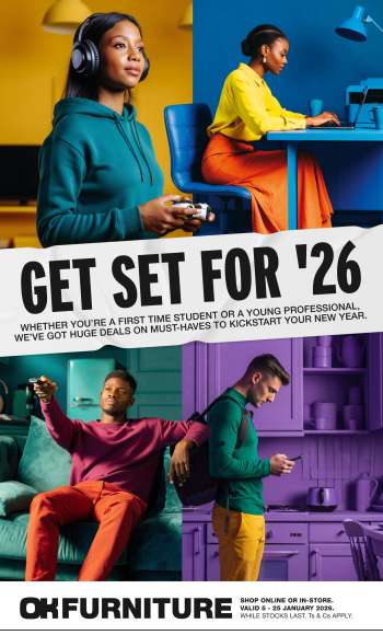 OK Furniture catalogue  - 05/01/2026 - 25/01/2026.