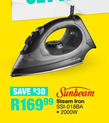 Sunbeam Steam Iron SSI-018BA
