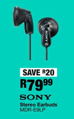 Sony Stereo Earbuds MDR-E9LP