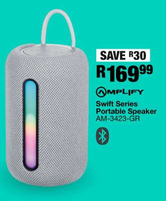 Swift Series Portable Speaker AM-3423-GR