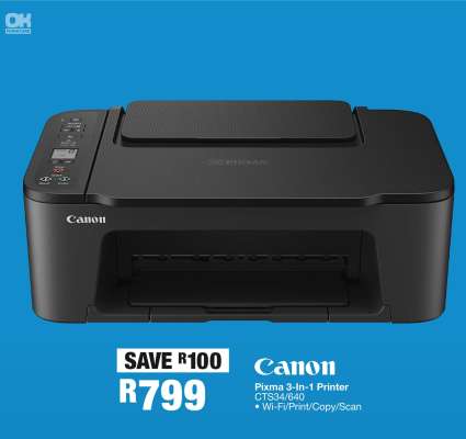 Canon Pixma 3-In-1 Printer