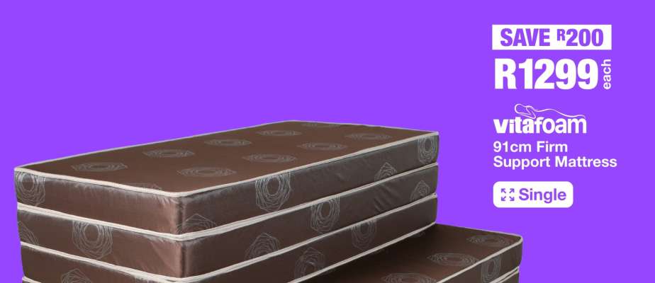 Vitafoam 91cm Firm Support Mattress