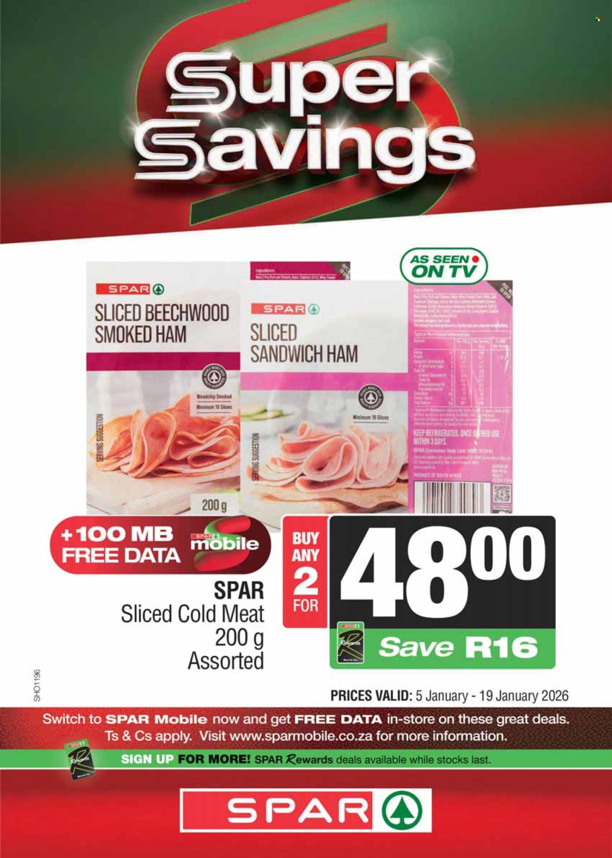 SPAR specials - 05/01/2026 - 19/01/2026. Page 6