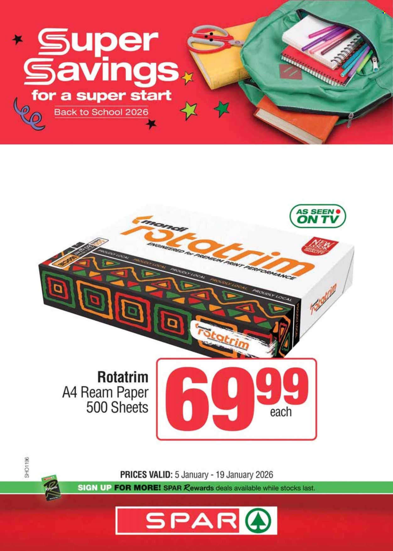 SPAR specials - 05/01/2026 - 19/01/2026. Page 15