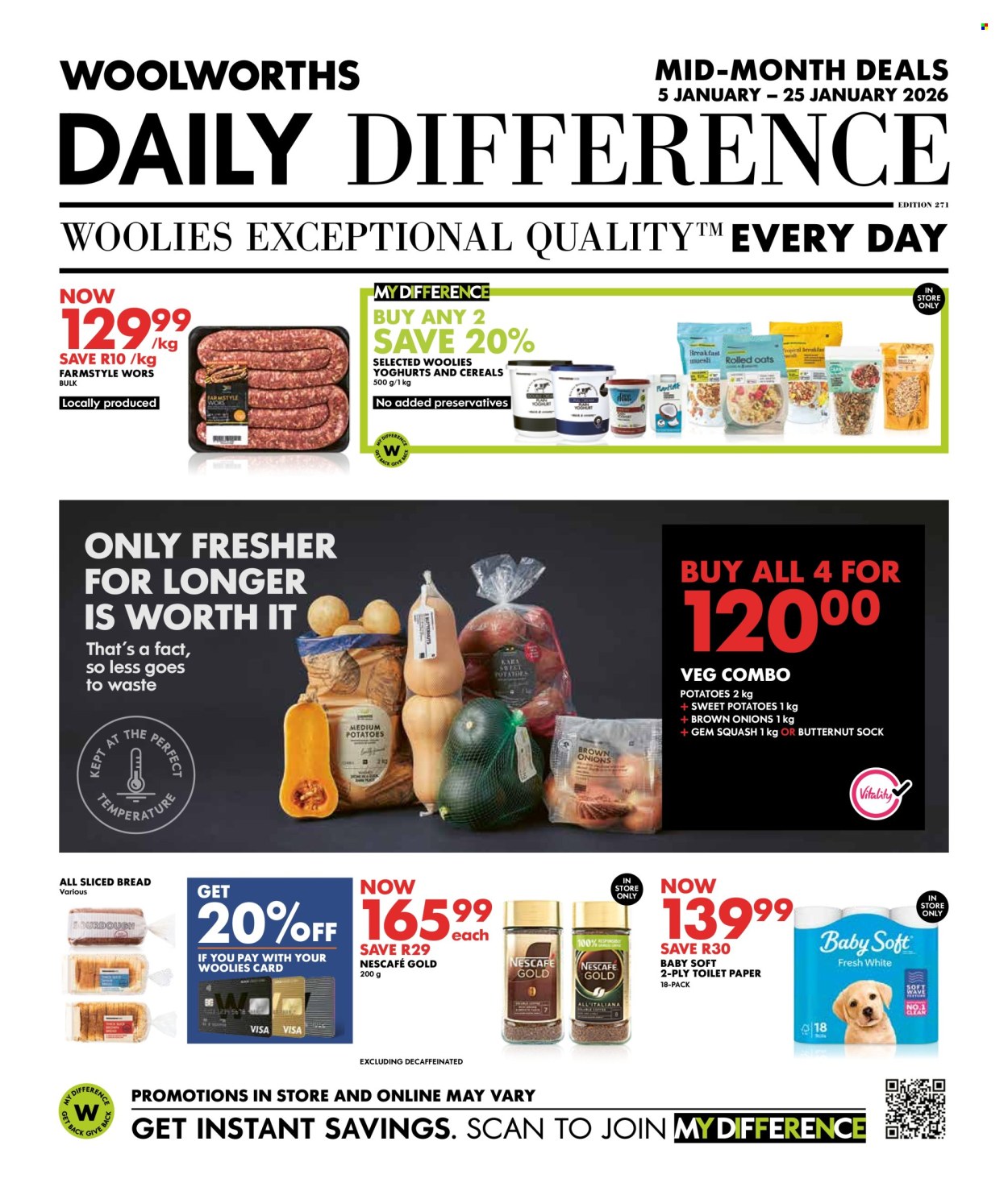 Woolworths specials - 05/01/2026 - 25/01/2026. Page 1