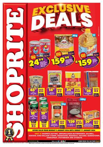 Shoprite catalogue  - 05/01/2026 - 11/01/2026.