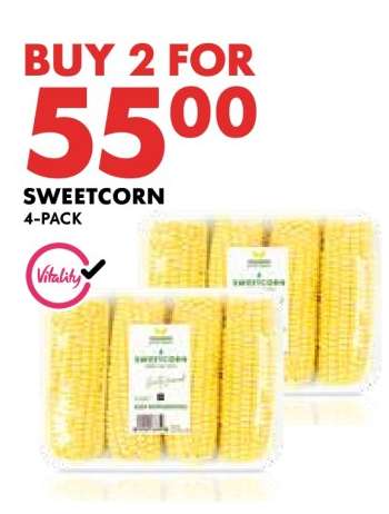 Sweetcorn 4-Pack