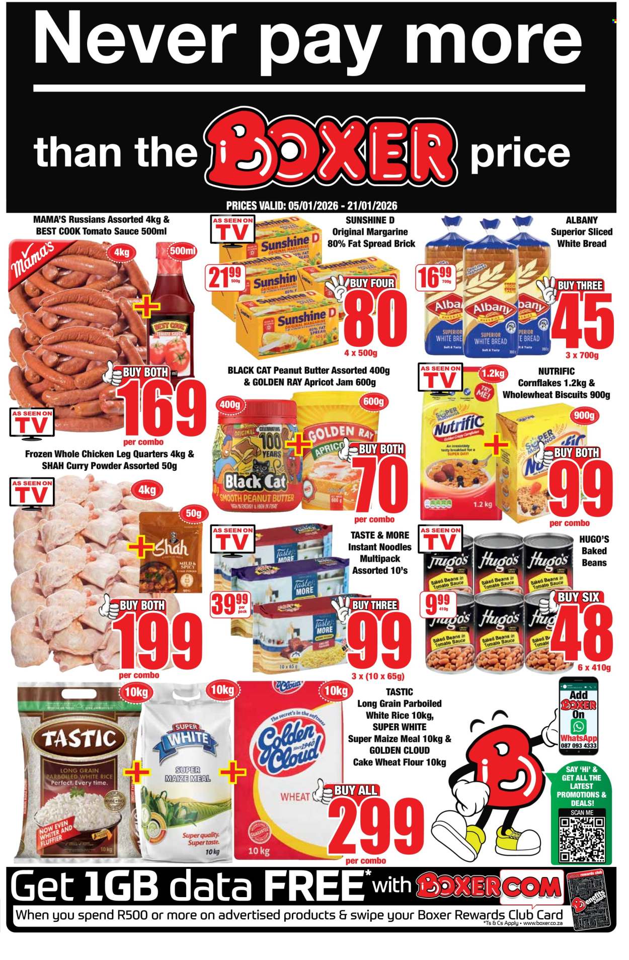 Boxer specials - 05/01/2026 - 21/01/2026. Page 1