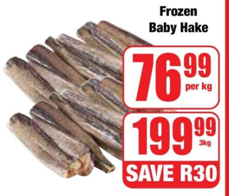 Frozen Baby Hake