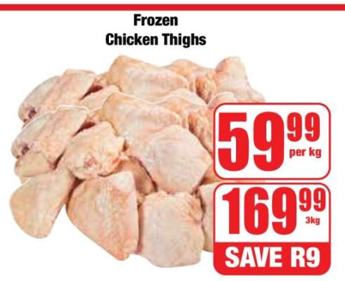 Frozen Chicken Thighs