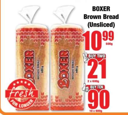 BOXER Brown Bread (Unsliced)
