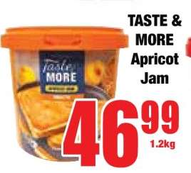 TASTE & MORE Apricot Jam