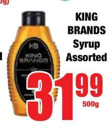 KING BRANDS Syrup Assorted