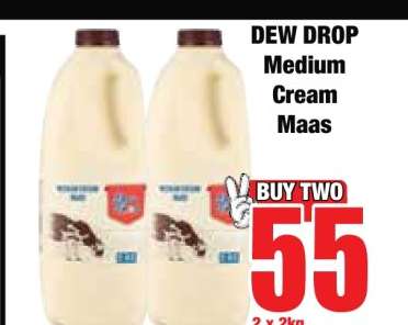 DEW DROP Medium Cream Maas