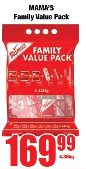 MAMA'S Family Value Pack