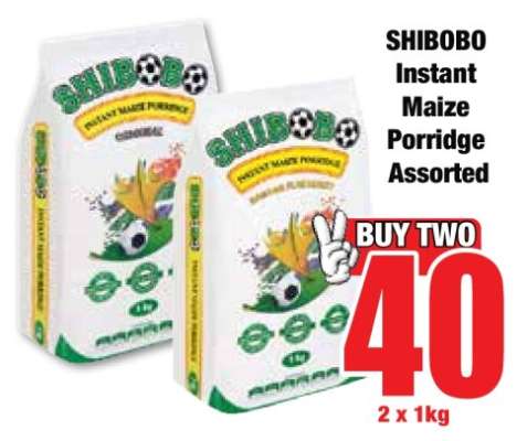 SHIBOBO Instant Maize Porridge Assorted
