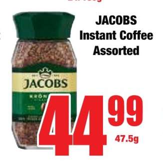 Jacobs Instant Coffee Assorted