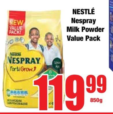NESTLÉ Nespray Milk Powder Value Pack