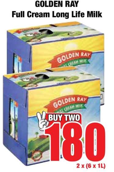 GOLDEN RAY Full Cream Long Life Milk