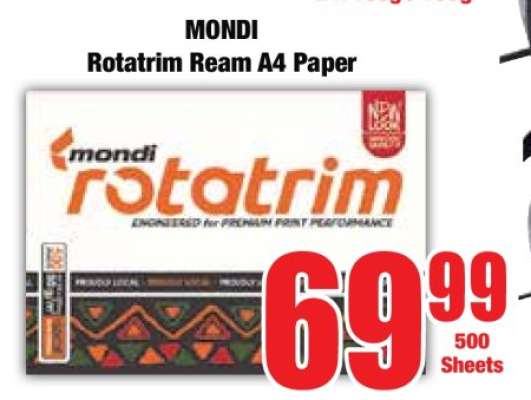 MONDI Rotatrim Ream A4 Paper