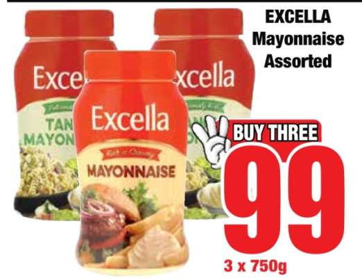 Excella Mayonnaise Assorted