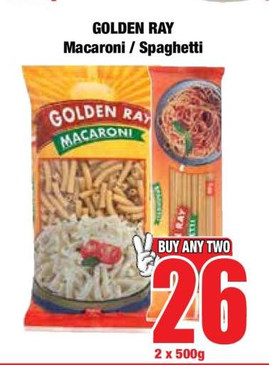 GOLDEN RAY Macaroni / Spaghetti
