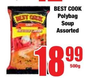 BEST COOK Polybag Soup Assorted