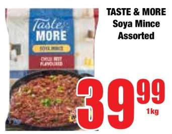 TASTE & MORE Soya Mince Assorted