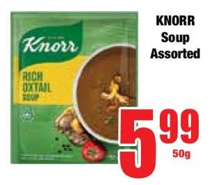 KNORR Soup Assorted