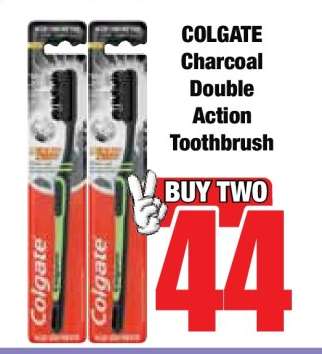 COLGATE Charcoal Double Action Toothbrush