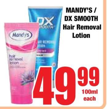 MANDY’S / DX Smooth Hair Removal Lotion