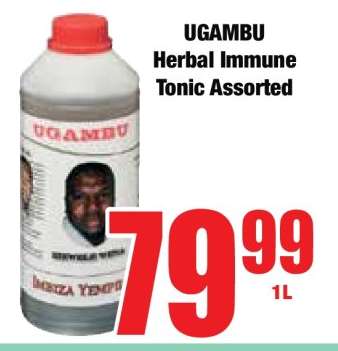 UGAMBU Herbal Immune Tonic Assorted