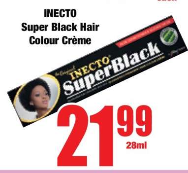 Inecto Super Black Hair Colour Creme